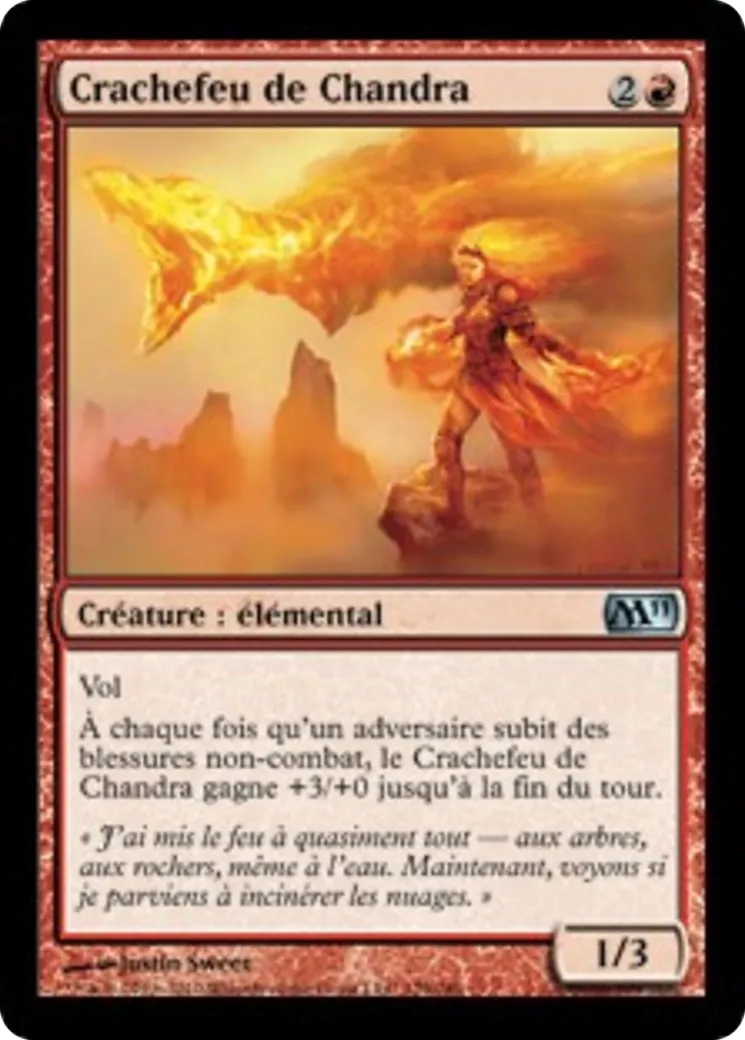 Crachefeu de Chandra — Magic 2011 — Magic: The Gathering