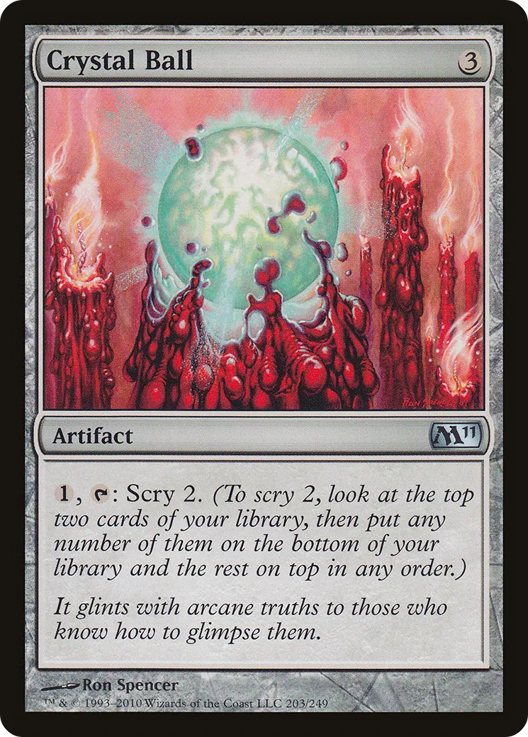 Crystal Ball — Magic 2011 — Magic: The Gathering