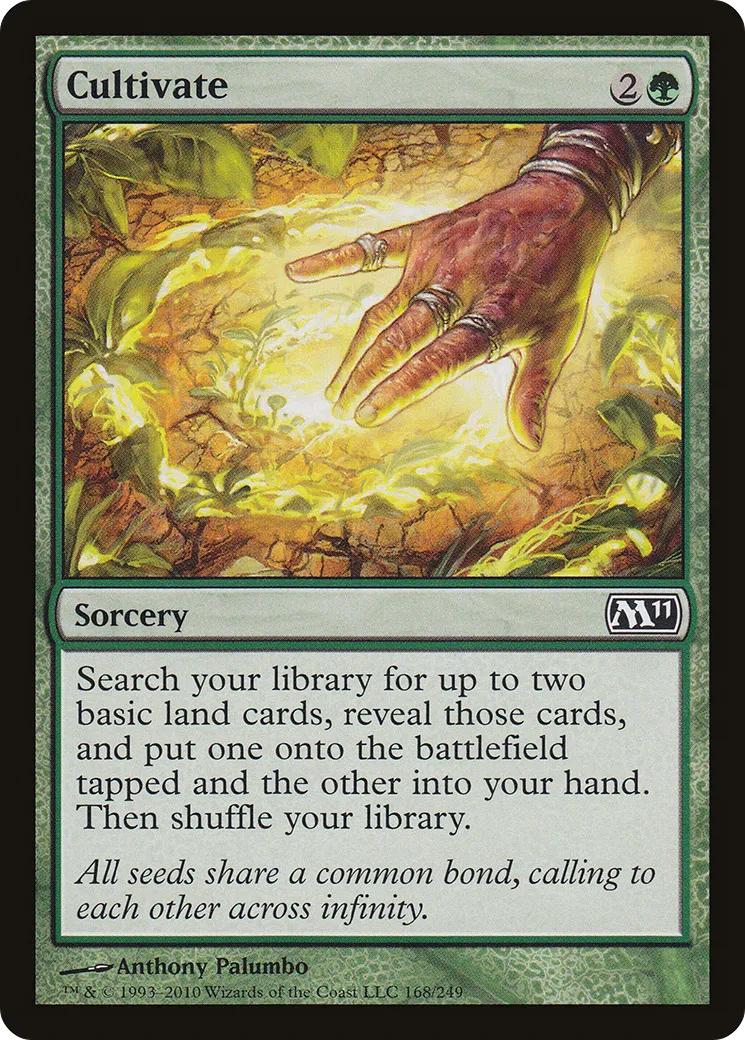 Cultivate — Magic 2011 — Magic: The Gathering