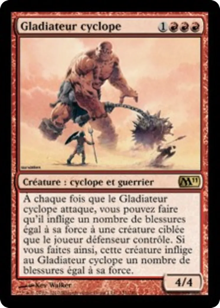 Gladiateur cyclope — Magic 2011 — Magic: The Gathering