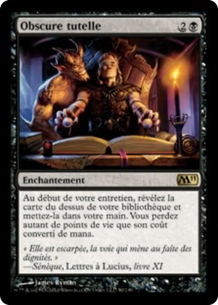 Obscure tutelle — Magic 2011 — Magic: The Gathering