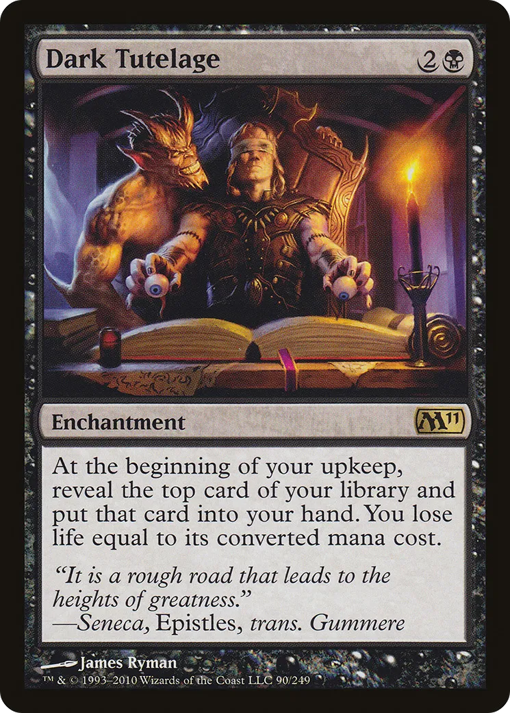 Dark Tutelage — Magic 2011 — Magic: The Gathering