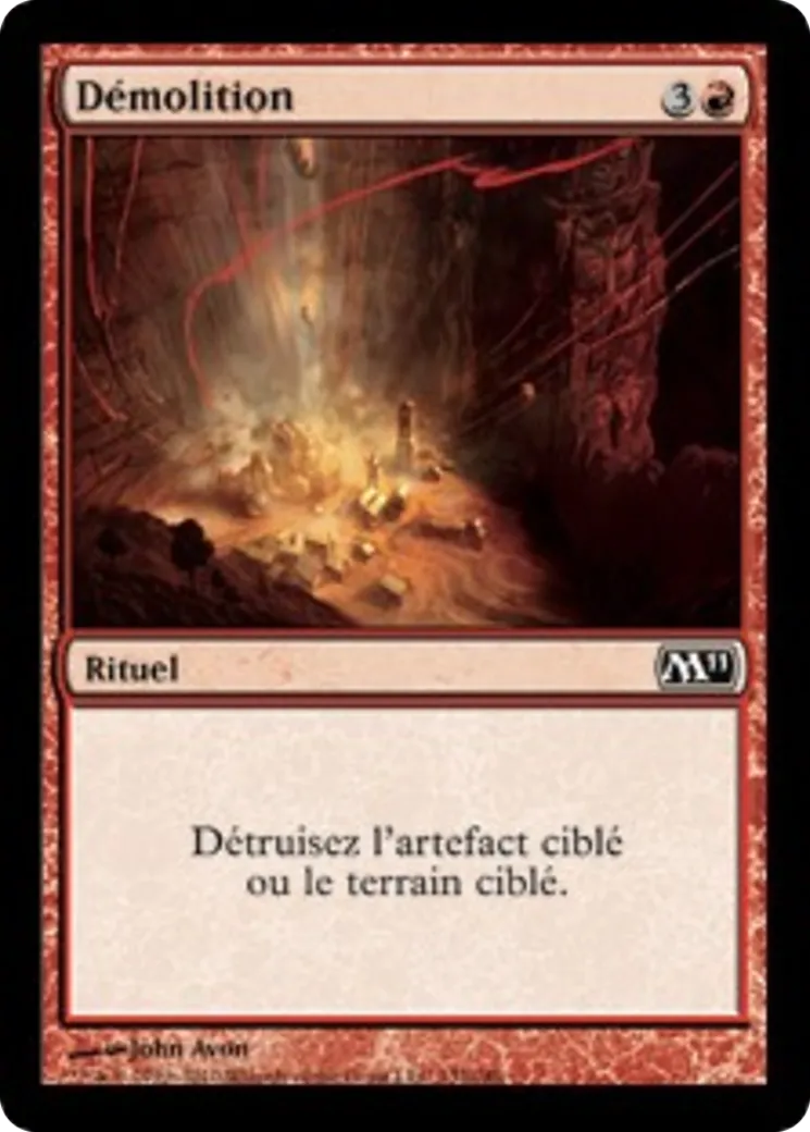 Démolition — Magic 2011 — Magic: The Gathering