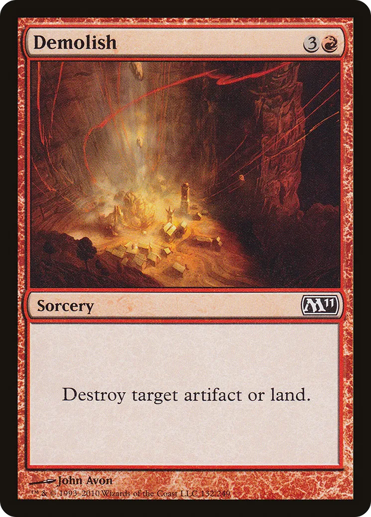 Démolition — Magic 2011 — Magic: The Gathering