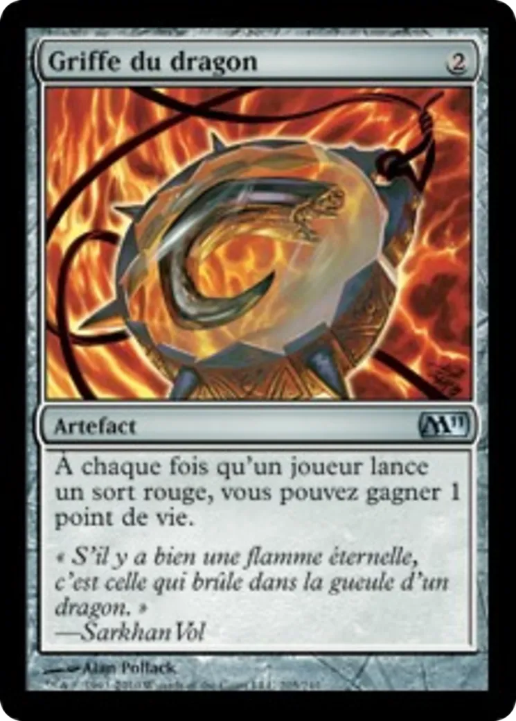 Griffe du dragon — Magic 2011 — Magic: The Gathering