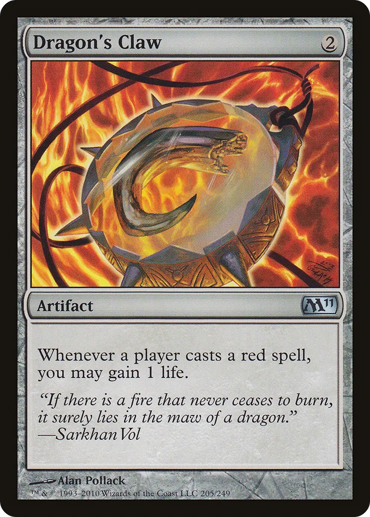 Griffe du dragon — Magic 2011 — Magic: The Gathering