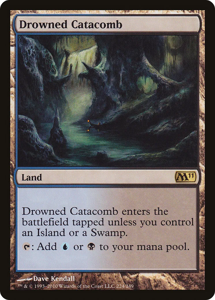 Catacombes noyées — Magic 2011 — Magic: The Gathering