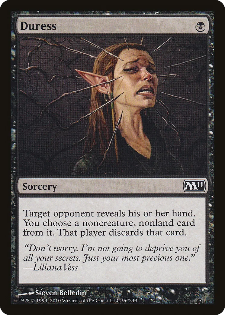 Duress — Magic 2011 — Magic: The Gathering