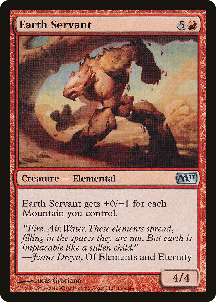Earth Servant — Magic 2011 — Magic: The Gathering