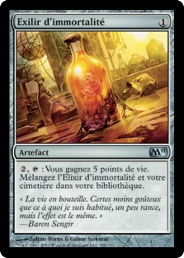Élixir d'immortalité — Magic 2011 — Magic: The Gathering