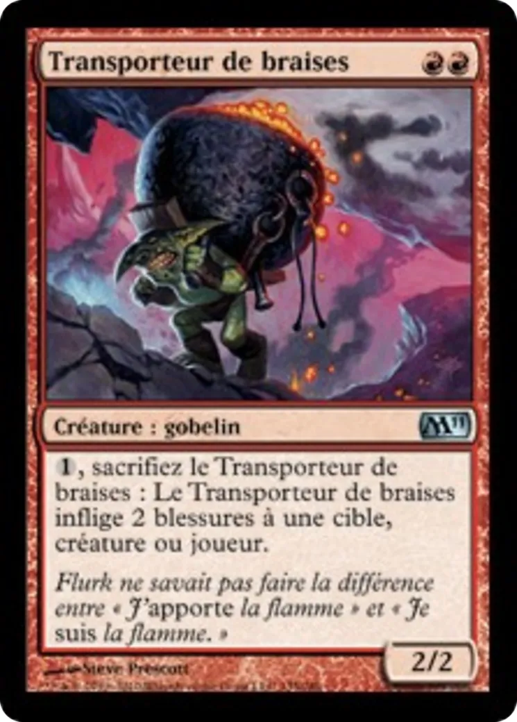 Transporteur de braises — Magic 2011 — Magic: The Gathering