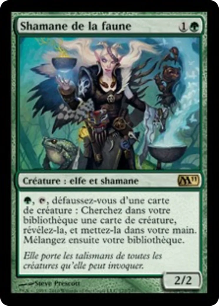 Shamane de la faune — Magic 2011 — Magic: The Gathering