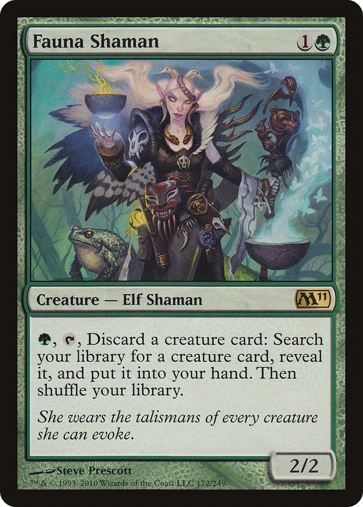 Fauna Shaman — Magic 2011 — Magic: The Gathering