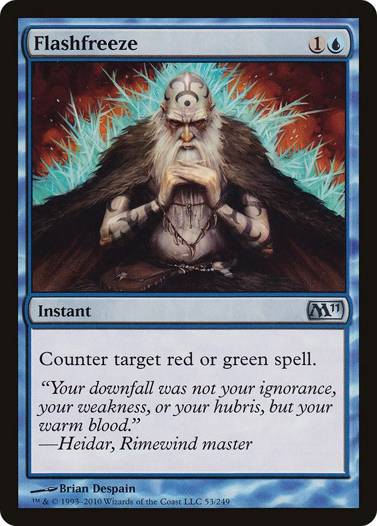 Flashfreeze — Magic 2011 — Magic: The Gathering