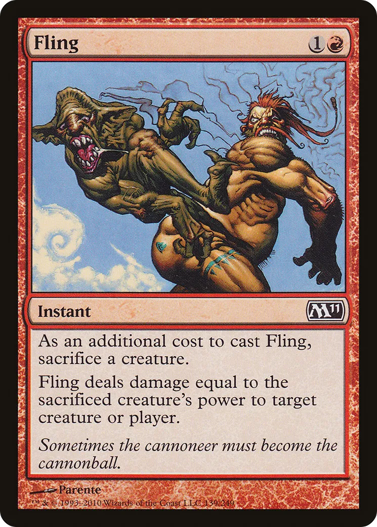 Fling — Magic 2011 — Magic: The Gathering