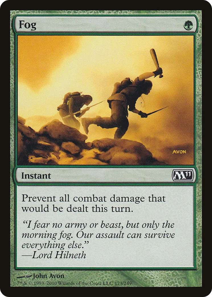 Fog — Magic 2011 — Magic: The Gathering
