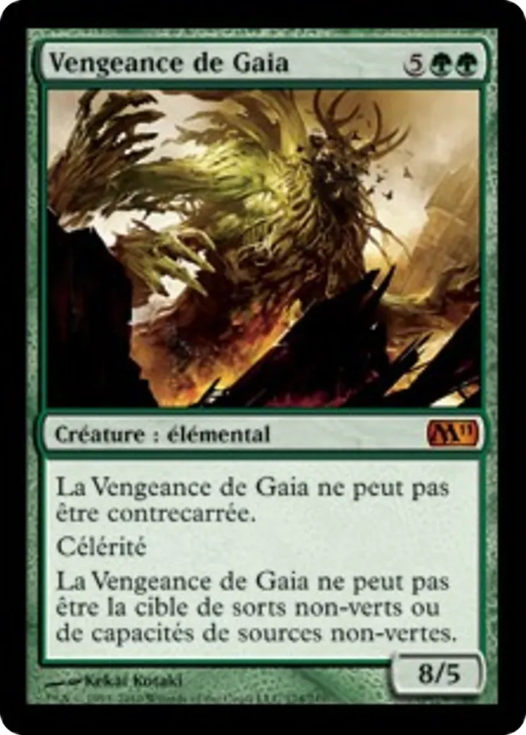 Vengeance de Gaia — Magic 2011 — Magic: The Gathering