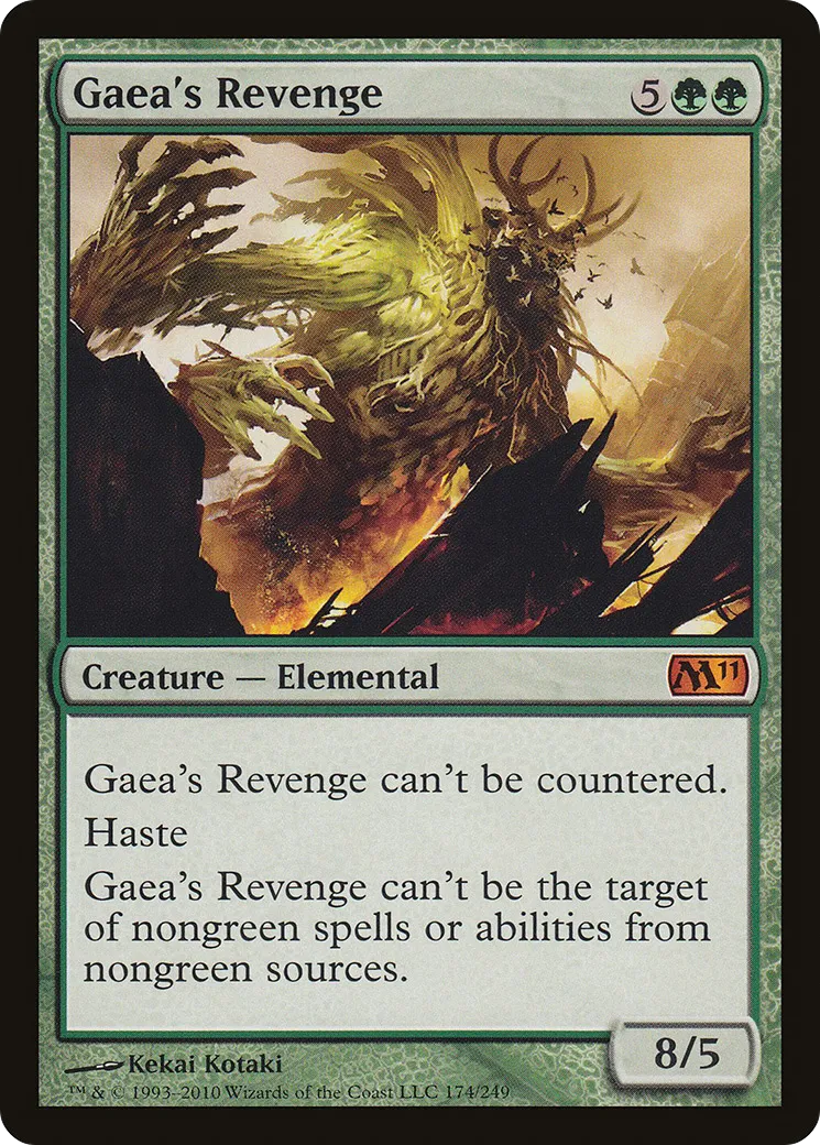 Gaea's Revenge — Magic 2011 — Magic: The Gathering