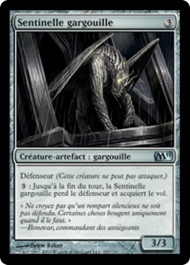 Sentinelle gargouille — Magic 2011 — Magic: The Gathering