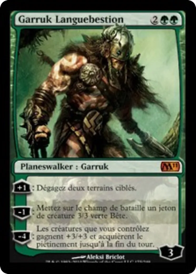 Garruk Languebestion — Magic 2011 — Magic: The Gathering