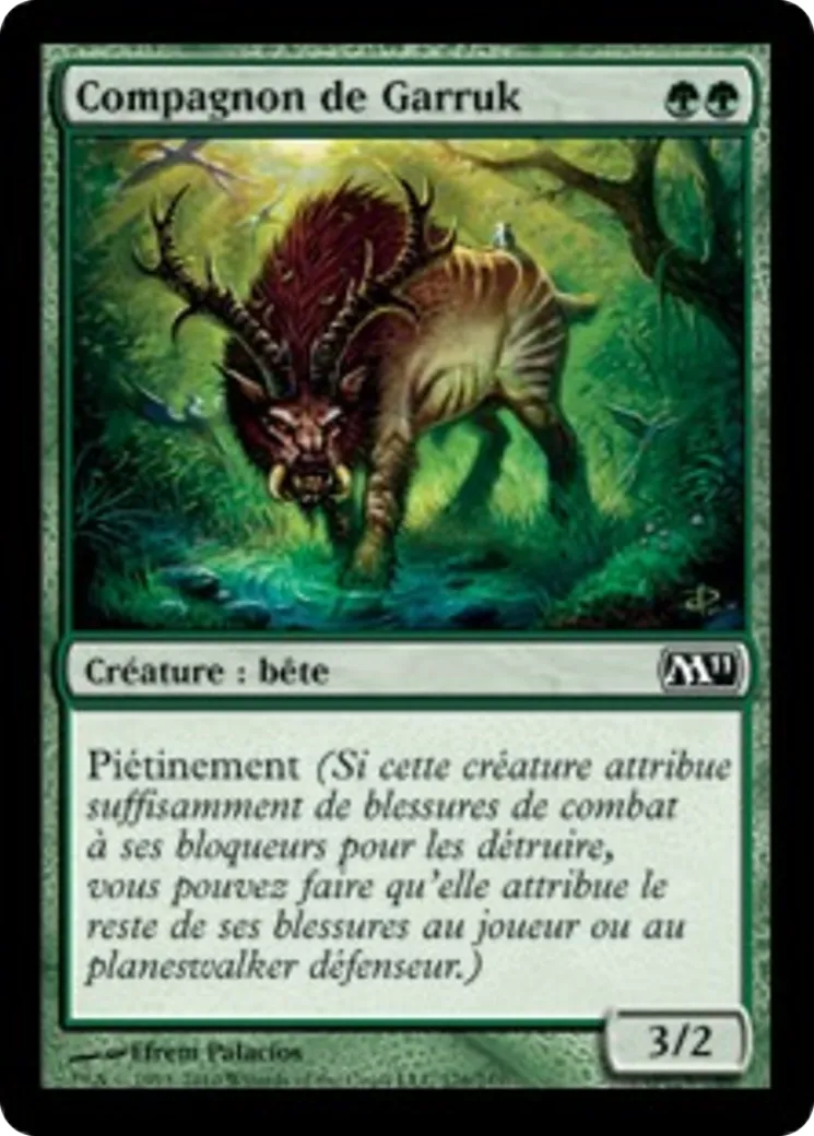 Compagnon de Garruk — Magic 2011 — Magic: The Gathering