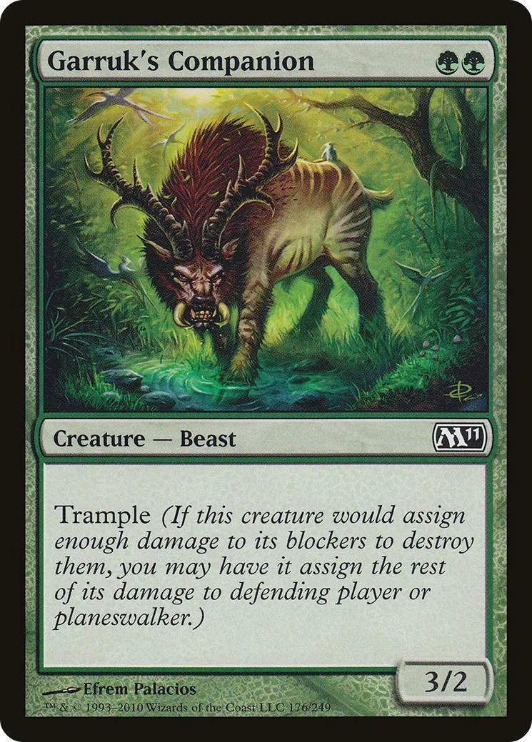 Garruk's Companion — Magic 2011 — Magic: The Gathering
