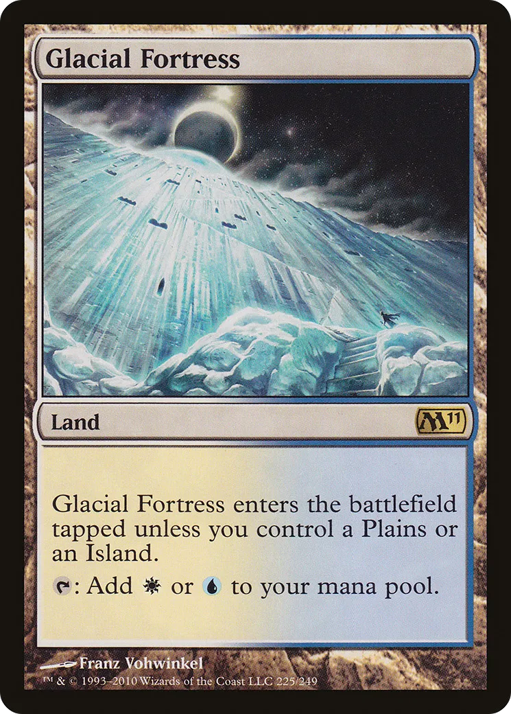 Glacial Fortress — Magic 2011 — Magic: The Gathering