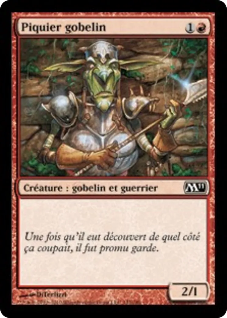 Piquier gobelin — Magic 2011 — Magic: The Gathering