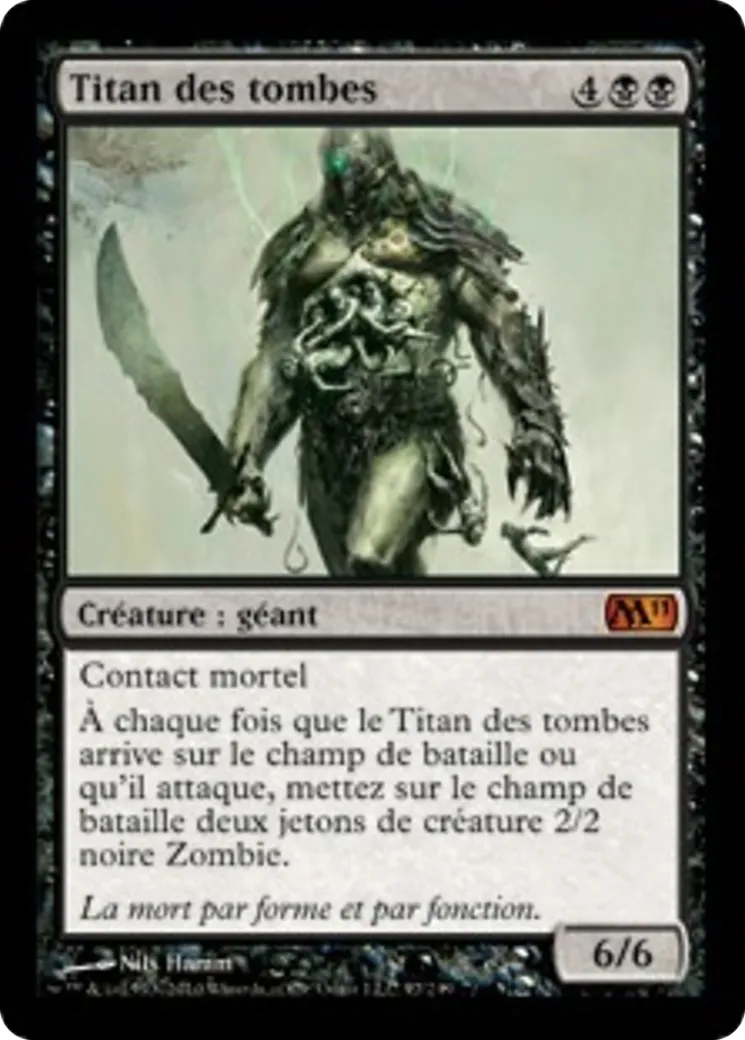 Titan des tombes — Magic 2011 — Magic: The Gathering