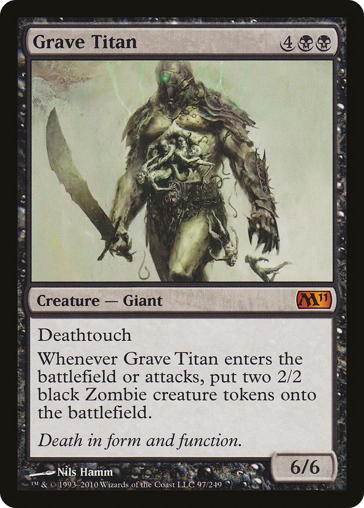 Grave Titan — Magic 2011 — Magic: The Gathering