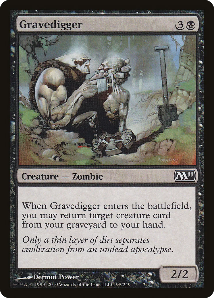 Fossoyeur — Magic 2011 — Magic: The Gathering