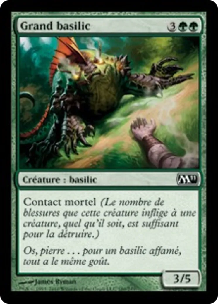 Grand basilic — Magic 2011 — Magic: The Gathering