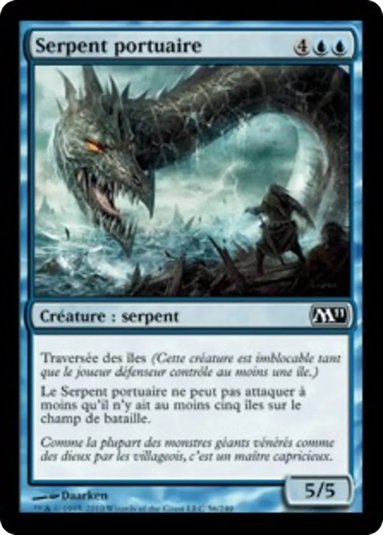 Serpent portuaire — Magic 2011 — Magic: The Gathering