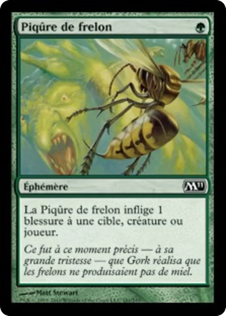 Piqûre de frelon — Magic 2011 — Magic: The Gathering