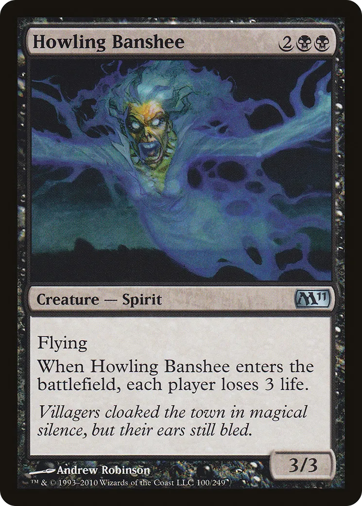 Banshee hurlante — Magic 2011 — Magic: The Gathering