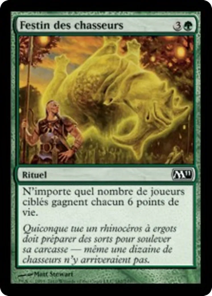 Festin des chasseurs — Magic 2011 — Magic: The Gathering