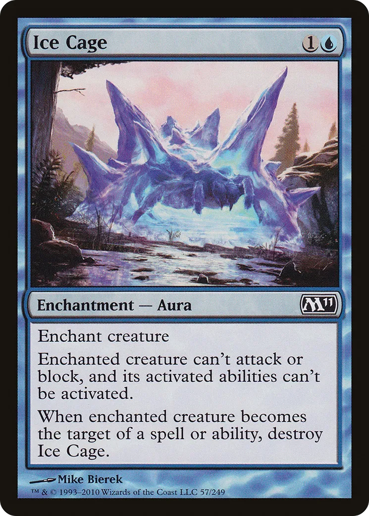 Cage de glace — Magic 2011 — Magic: The Gathering