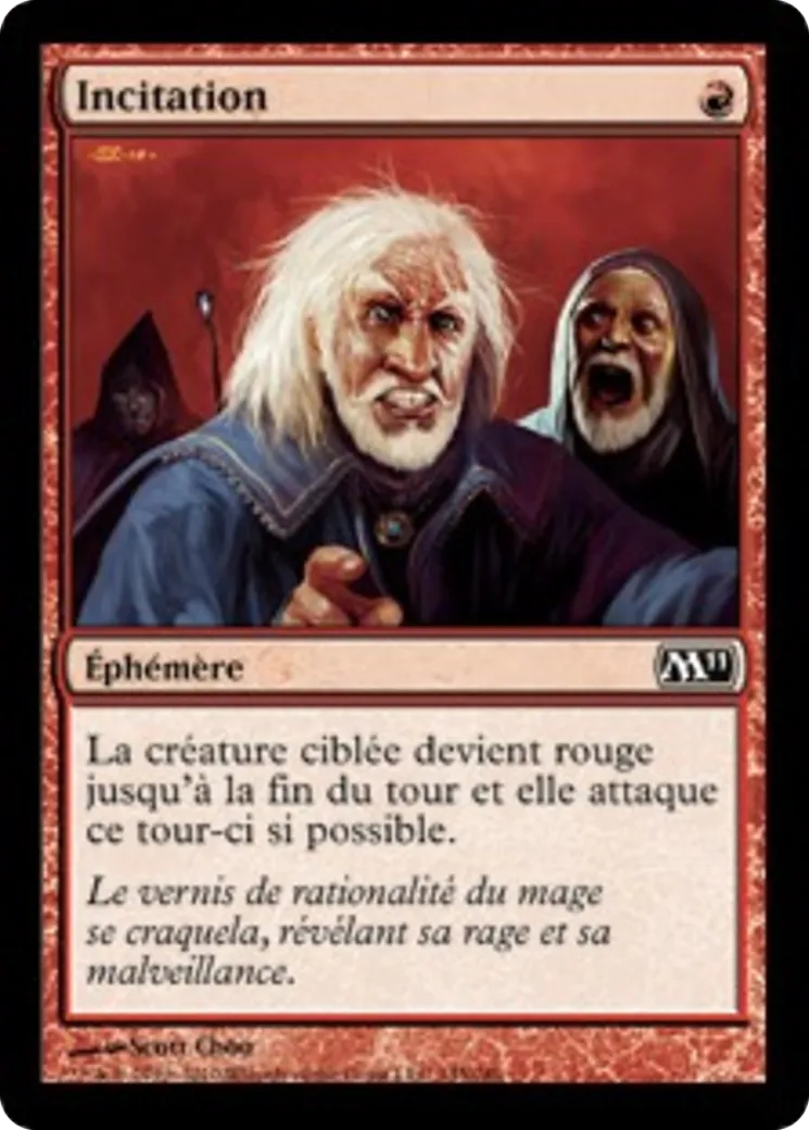 Incitation — Magic 2011 — Magic: The Gathering