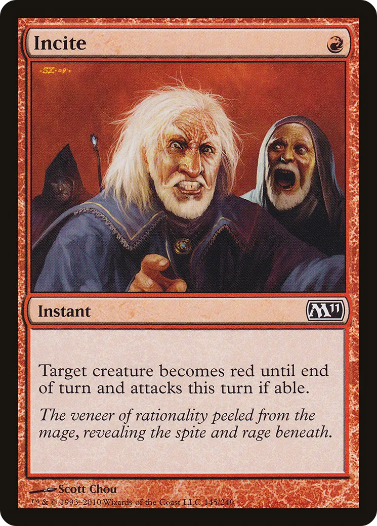 Incitation — Magic 2011 — Magic: The Gathering