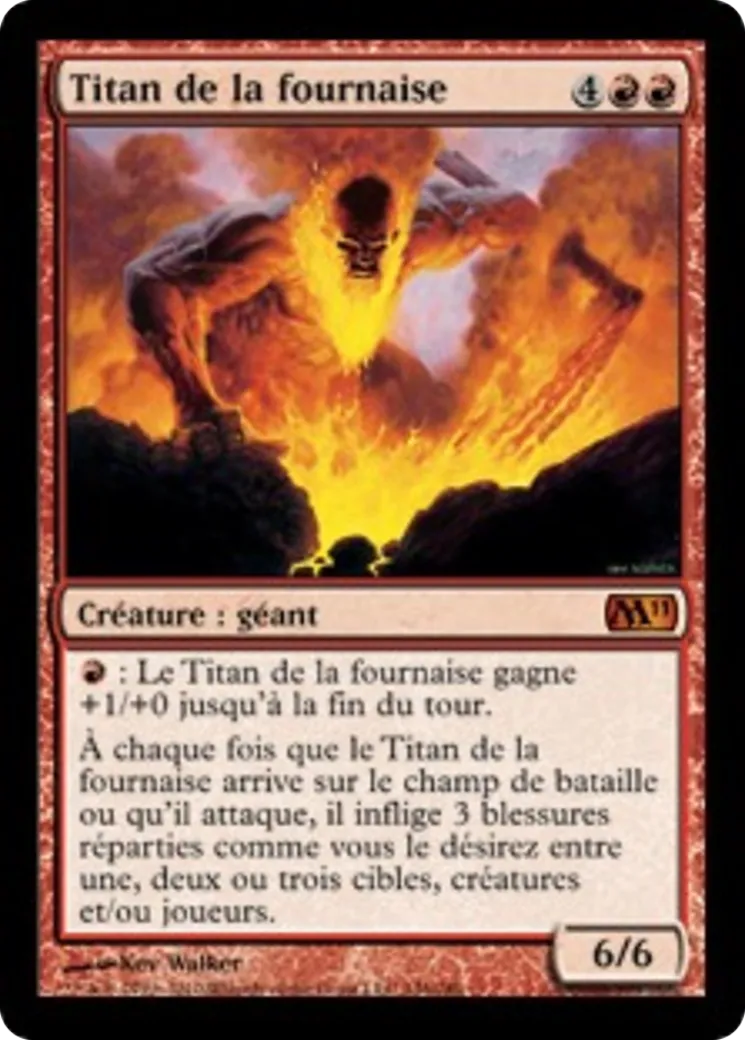 Titan de la fournaise — Magic 2011 — Magic: The Gathering