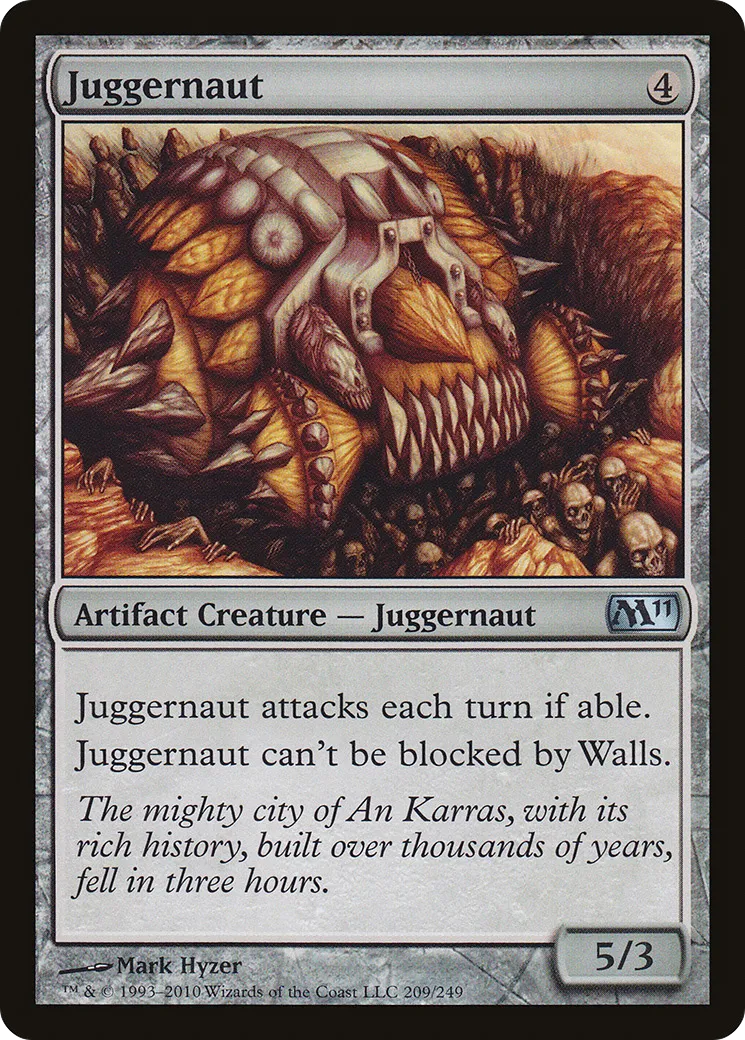 Djaggernaut — Magic 2011 — Magic: The Gathering