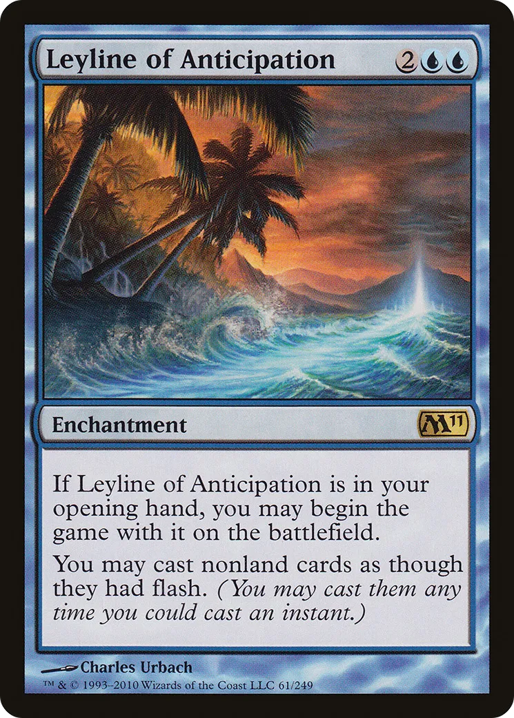 Leyline of Anticipation — Magic 2011 — Magic: The Gathering