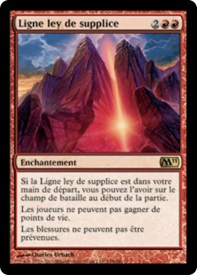 Ligne ley de supplice — Magic 2011 — Magic: The Gathering