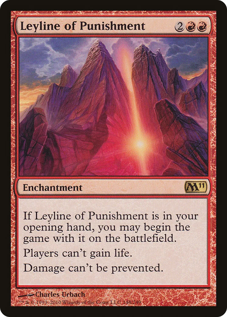 Ligne ley de supplice — Magic 2011 — Magic: The Gathering