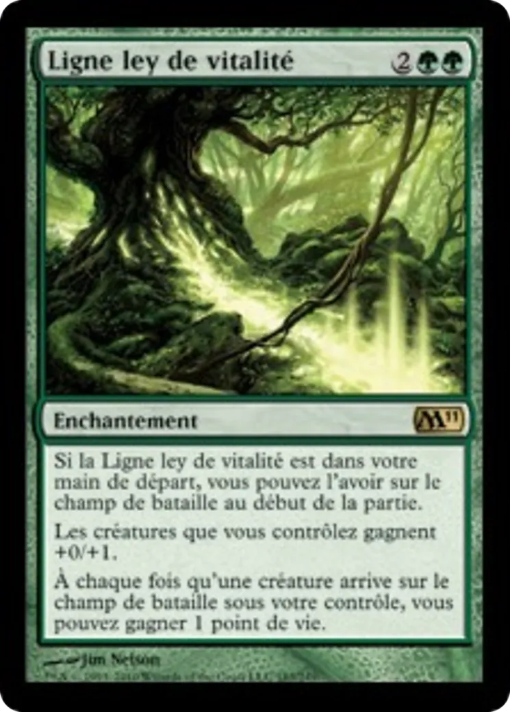Ligne ley de vitalité — Magic 2011 — Magic: The Gathering
