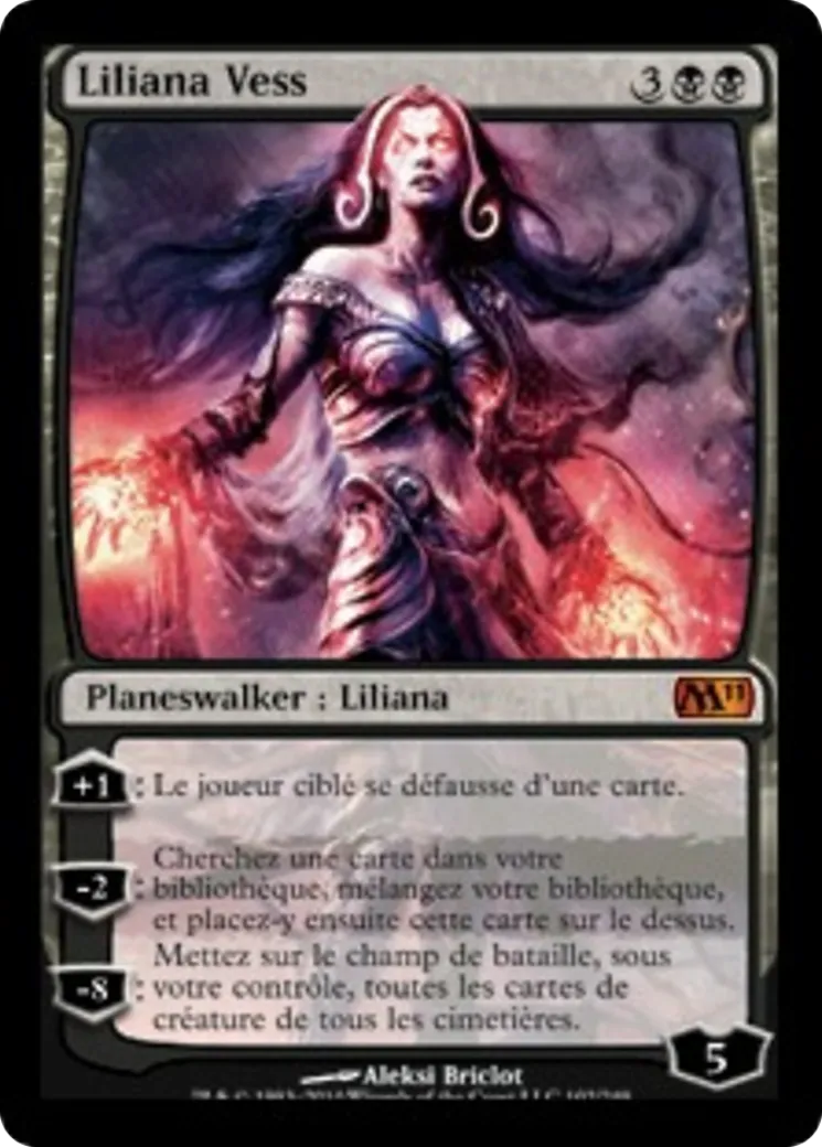 Liliana Vess — Magic 2011 — Magic: The Gathering