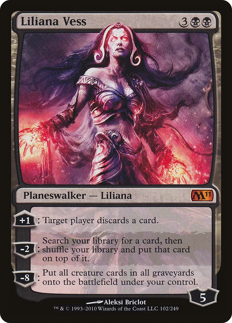 Liliana Vess — Magic 2011 — Magic: The Gathering