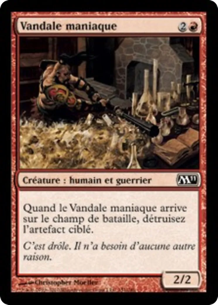 Vandale maniaque — Magic 2011 — Magic: The Gathering