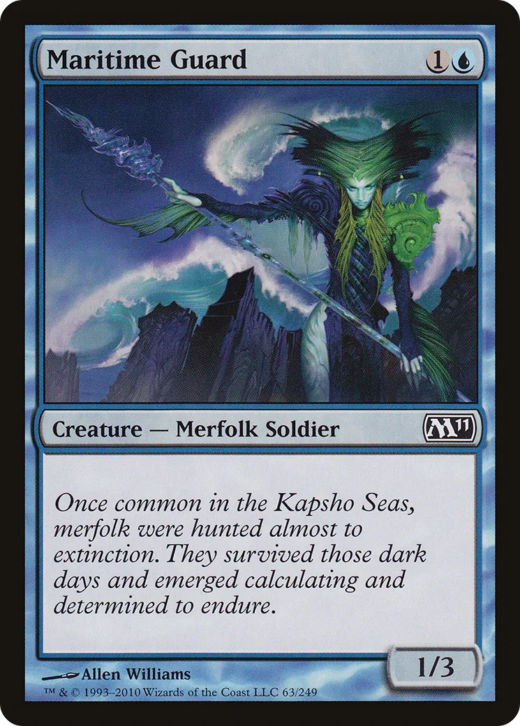 Garde maritime — Magic 2011 — Magic: The Gathering