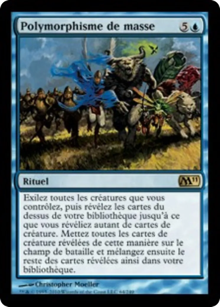 Polymorphisme de masse — Magic 2011 — Magic: The Gathering